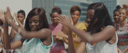 Assa Sylla and Karidja Touré in Céline Sciamma's GIRLHOOD