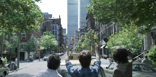 The twin towers in TriStar Pictures' THE WALK.
