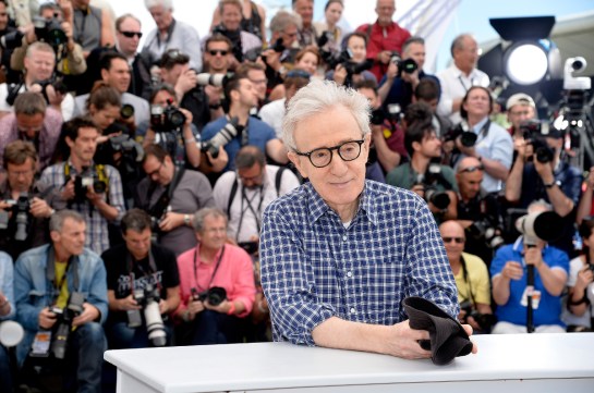 CANNES, FRANCE - MAY 15: Director Woody Allen attends a photocall for "Irrational Man" during the 68th annual Cannes Film Festival on May 15, 2015 in Cannes, France. (Photo by Pascal Le Segretain/Getty Images)