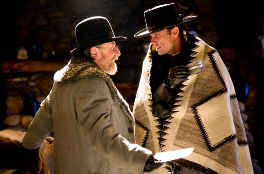 (L-R) TIM ROTH and WALTON GOGGINS star in THE HATEFUL EIGHT. Photo: Andrew Cooper, SMPSP © 2015 The Weinstein Company. All Rights Reserved.