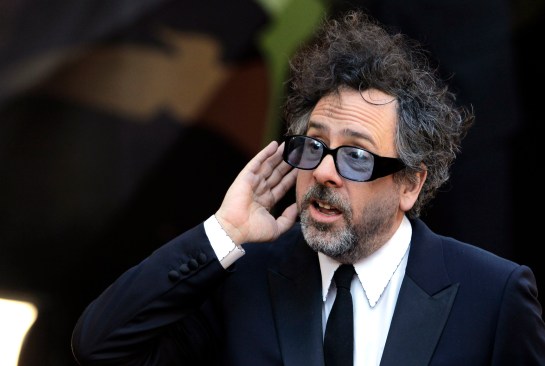 Director and writer Tim Burton arrives before the 83rd Academy Awards on Sunday, Feb. 27, 2011, in the Hollywood section of Los Angeles. (AP Photo/Amy Sancetta)