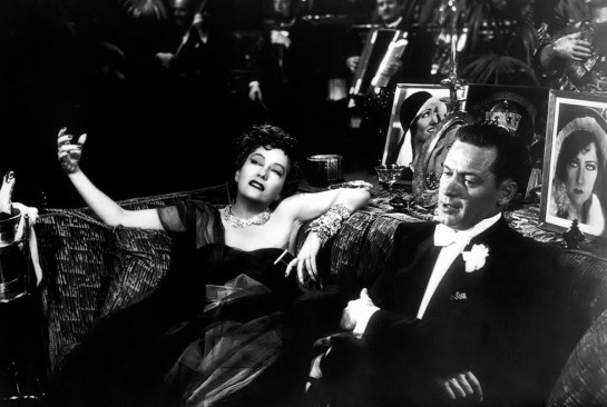 gloria swanson &amp; william holden 1950 - sunset boulevard